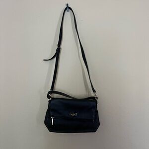KATE SPADE CROSSBODY BLACK LEATHER PURSE